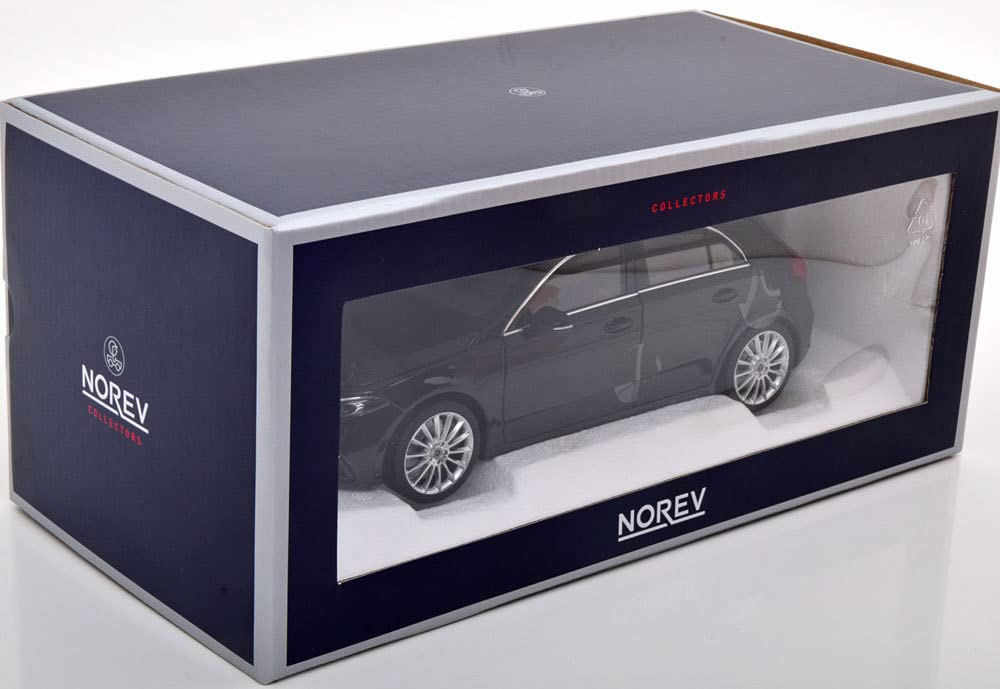 Amazon | norev 1/18 Mercedes Benz A class 2018 black メルセデス